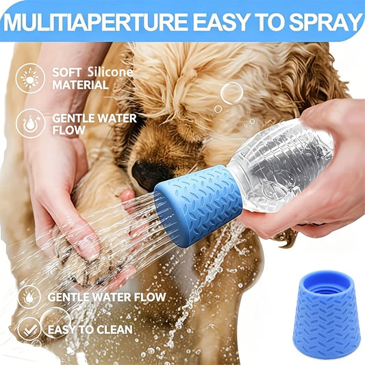 Cabezal de Ducha para Mascotas |   Ducha Portátil para Perros y Rociador para Beber al Aire Libre, Cabezal de Ducha Multifuncional - Artículos de Limpieza para Mascotas