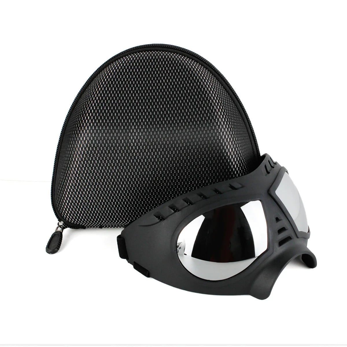 Gafas para Mascotas, Perros Medianos y Grandes, Protección contra Nieve, Bloqueo UV, Resistentes al Viento, Gafas de Sol, Máscara, Correas Ajustables
