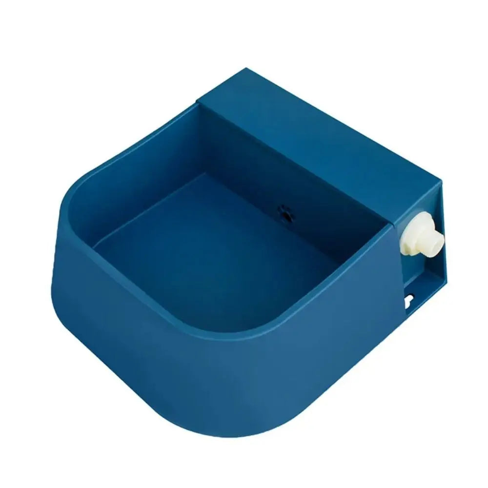 Suministros para Mascotas, Bebedero para Mascotas de 2L con Válvula Flotante, Bebedero Automático de Alta Capacidad, Recipiente de Agua con Relleno Automático para Perros y Gatos