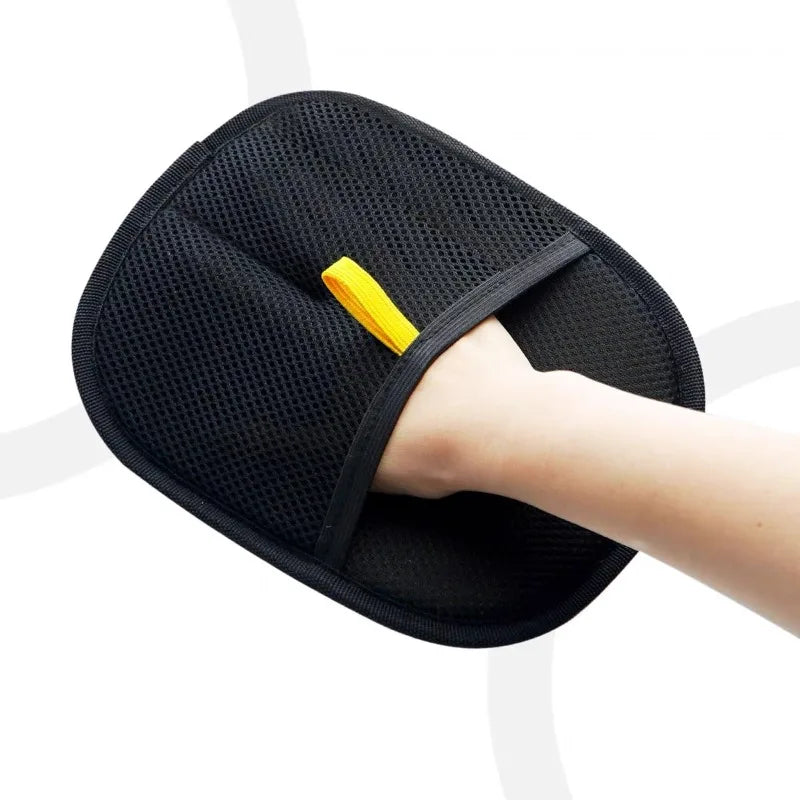Guantes de aseo para mascotas, cepillo removedor de pelo para mascotas, guante de limpieza para gatitos, eliminación de pelo de perro y gato del sofá, alfombra, ropa, suministros para mascotas ﻿ ﻿
