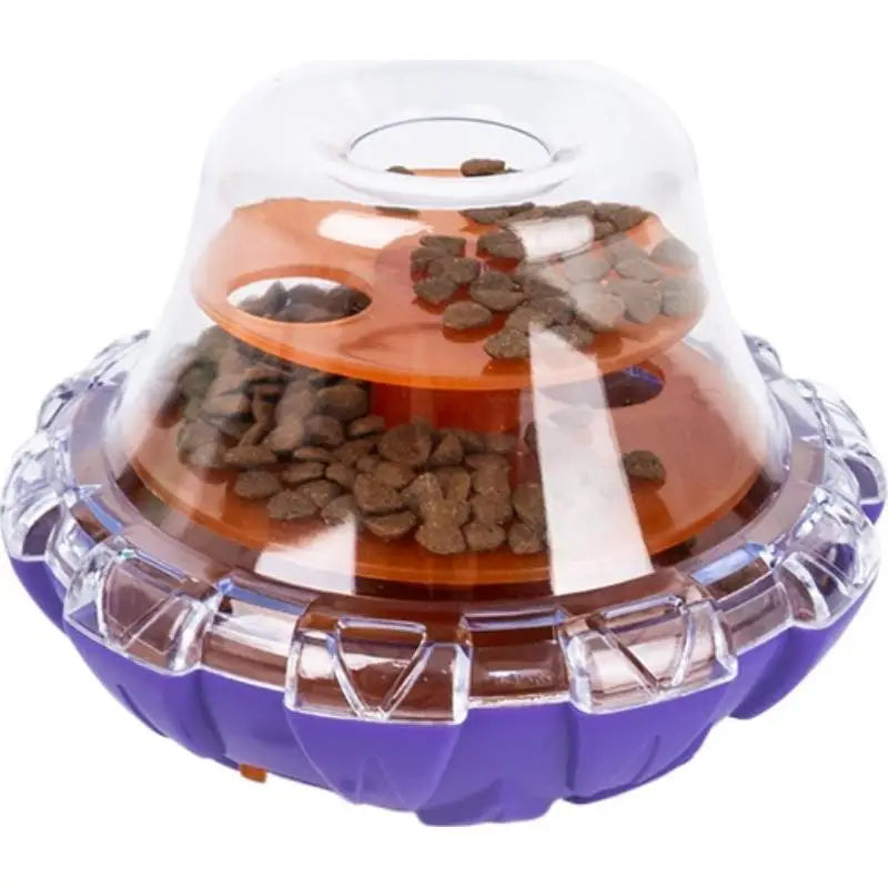 Juguete dispensador interactivo de comida para mascotas, juguete dispensador de golosinas, comedero lento para perros, juguete de entrenamiento tipo rompecabezas para perros y gatos