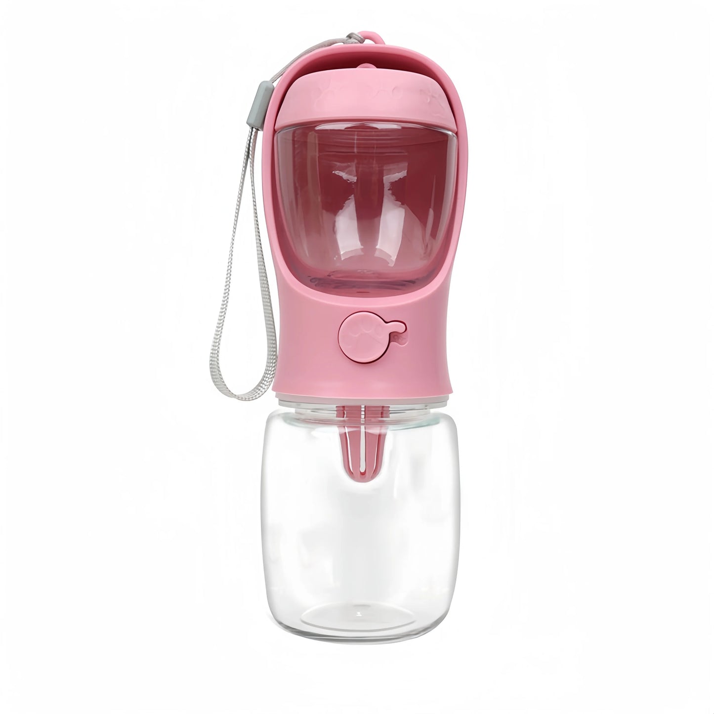 Botella de Agua Portátil para Perros y Gatos con Contenedor de Almacenamiento de Comida y Agua para Cachorros, Mascotas, Perros, Tazón de Alimentación, Suministros para Mascotas de Viaje al Aire Libre