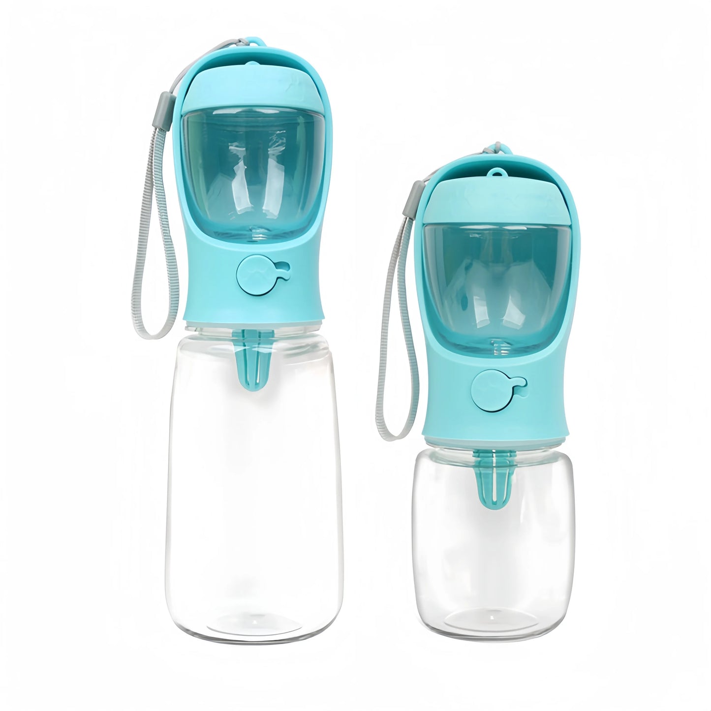 Botella de Agua Portátil para Perros y Gatos con Contenedor de Almacenamiento de Comida y Agua para Cachorros, Mascotas, Perros, Tazón de Alimentación, Suministros para Mascotas de Viaje al Aire Libre