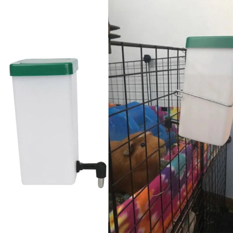 Bebedero para mascotas, dispensador de botellas de agua, alimentador colgante, perro, conejillo de indias, ardilla, conejo, cabezal para beber, fuente de tubo, suministros para mascotas
