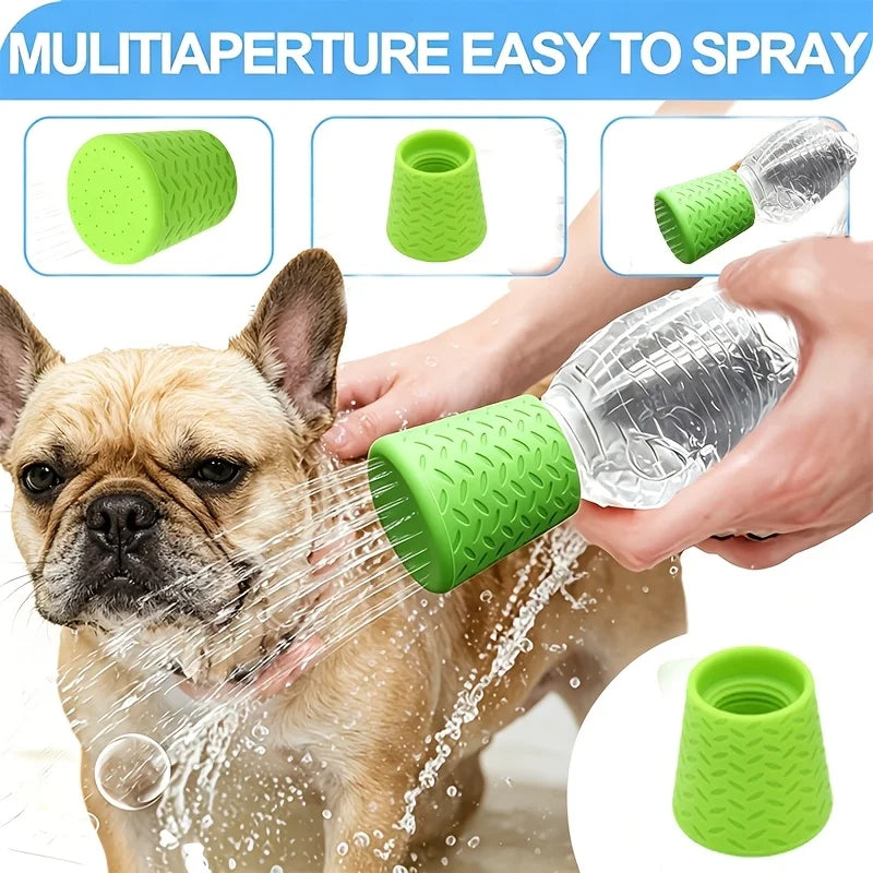 Cabezal de Ducha para Mascotas |   Ducha Portátil para Perros y Rociador para Beber al Aire Libre, Cabezal de Ducha Multifuncional - Artículos de Limpieza para Mascotas
