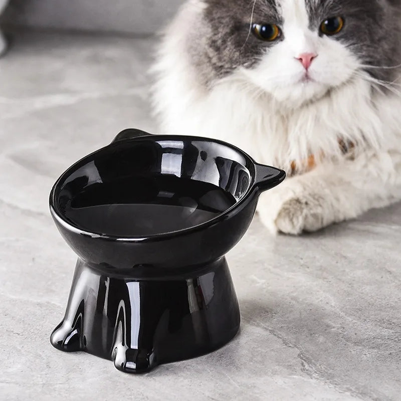 Suministros para mascotas, Suministros para gatos, Comedero para gatos, Recipiente para comida de gatos, Bebedero, Comedero elevado para perros, Antideslizante