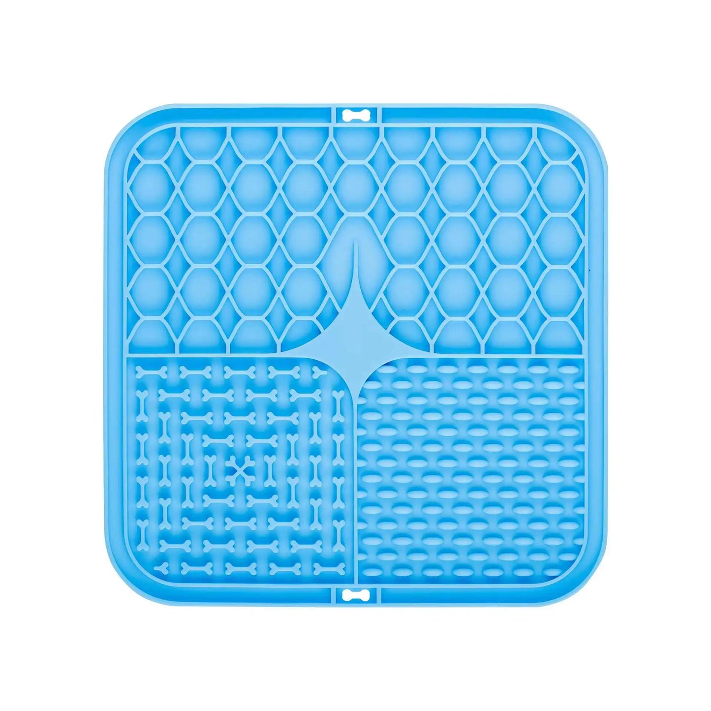 Pet Lick Silicone Mat Slow Feeder Dog Food Plate Bathing Distraction Sucker Training Feeder Supplies for Dogs