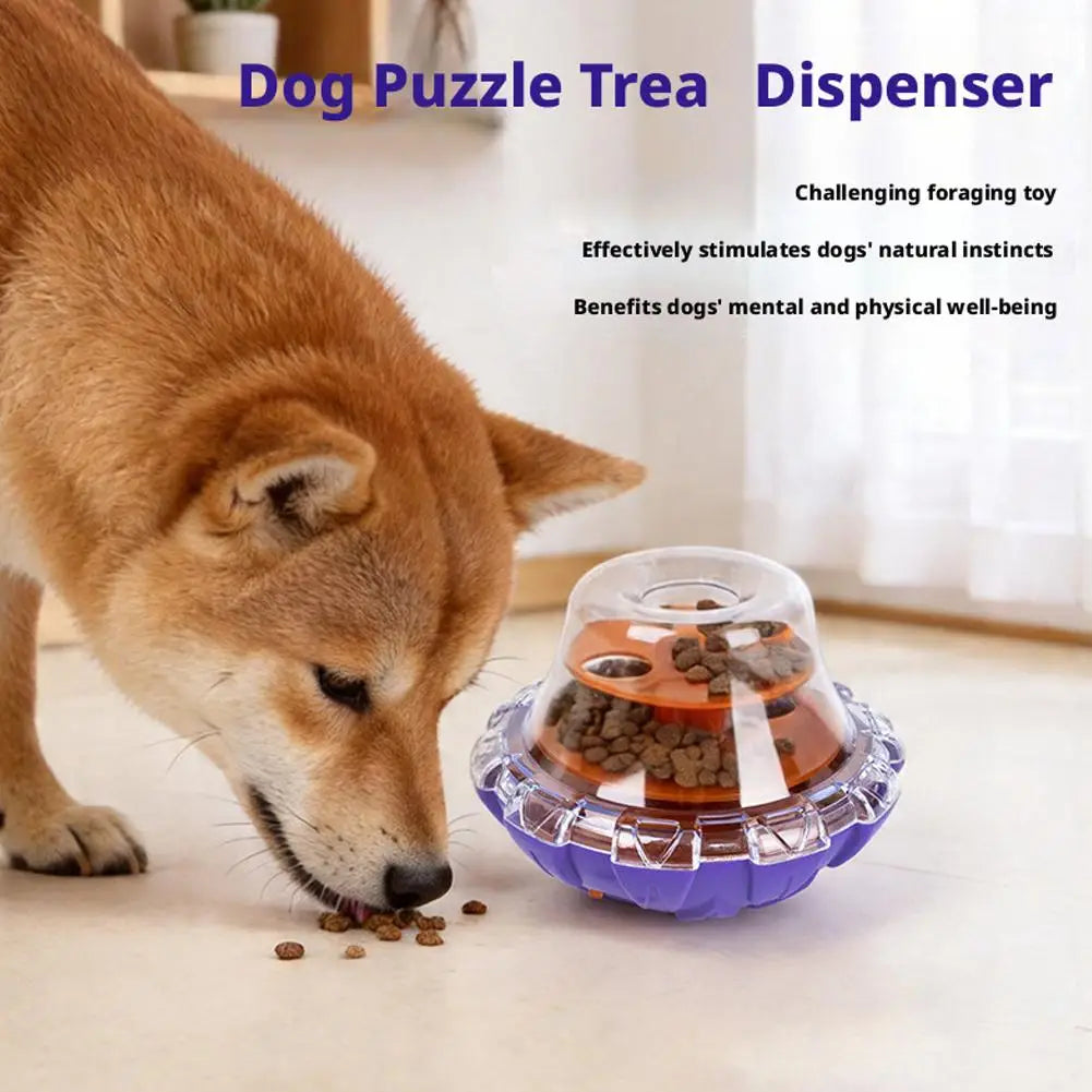 Juguete dispensador interactivo de comida para mascotas, juguete dispensador de golosinas, comedero lento para perros, juguete de entrenamiento tipo rompecabezas para perros y gatos