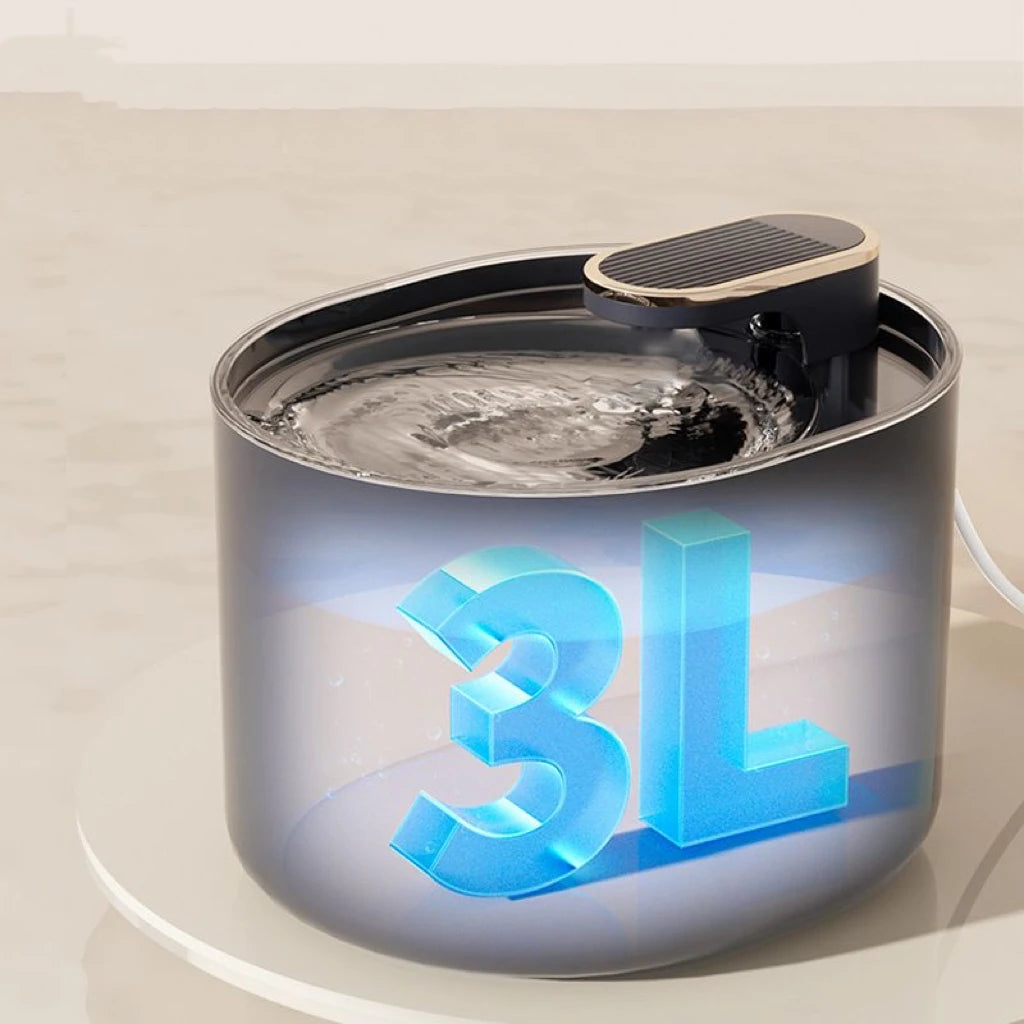 Dispensador de agua para perros y gatos, bebida de agua para gatos, no boca húmeda, filtro de circulación automático, suministros enchufables para mascotas