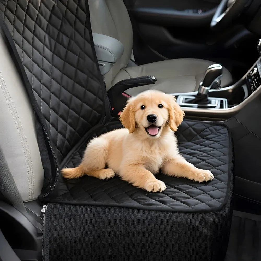 Scratch Proof Dog Auto Seat Portable Non-Slip Pet Seat Cover Waterproof Durable Car Protector Cushion for Cats and Dogs